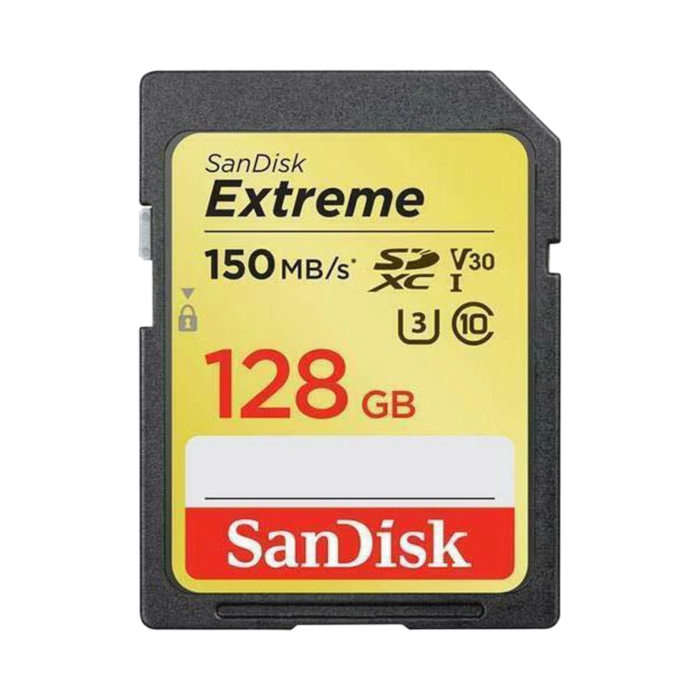 SanDisk Extreme 128GB SDXC UHS-I 150MB/s Memory Card — Being Shipped