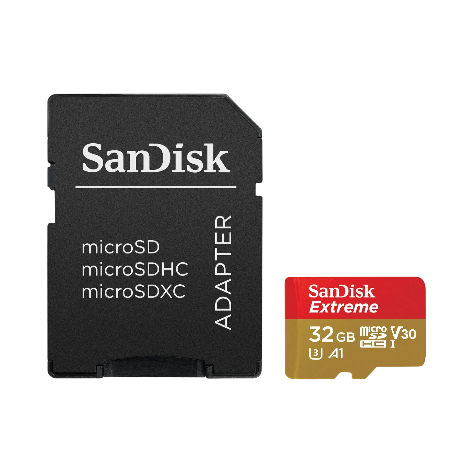 SanDisk Extreme 32GB microSDHC UHS-I Memory Card with SD Adapter — Being Shipped