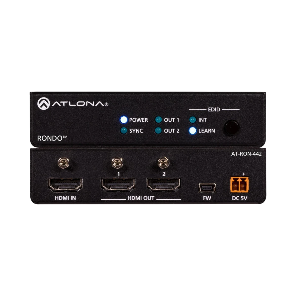 Atlona Rondo 442 4K/HDR 1x2 HDMI Distribution Amplifier — Being Shipped