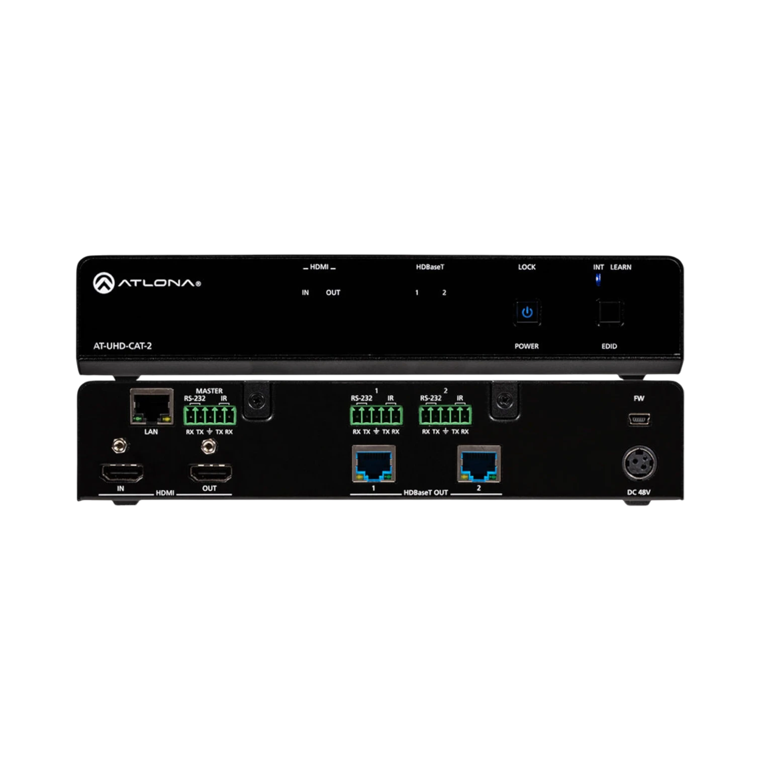 Atlona DCI/UHD 4K HDMI to 2-Output HDBaseT Distribution Amplifier — Being Shipped