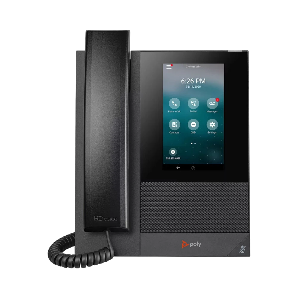 Poly CCX 400 Entry-Level Business Media Phone with Color Touchscreen & Handset — Being Shipped