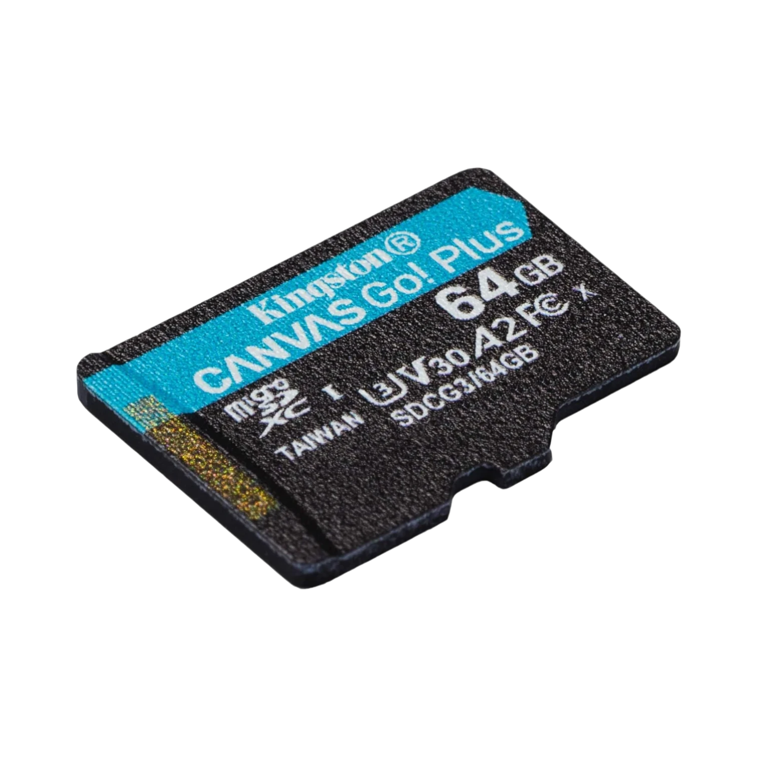 Kingston Canvas Go! Plus 64GB UHS-I microSDXC Memory Card with SD Adapter — Being Shipped