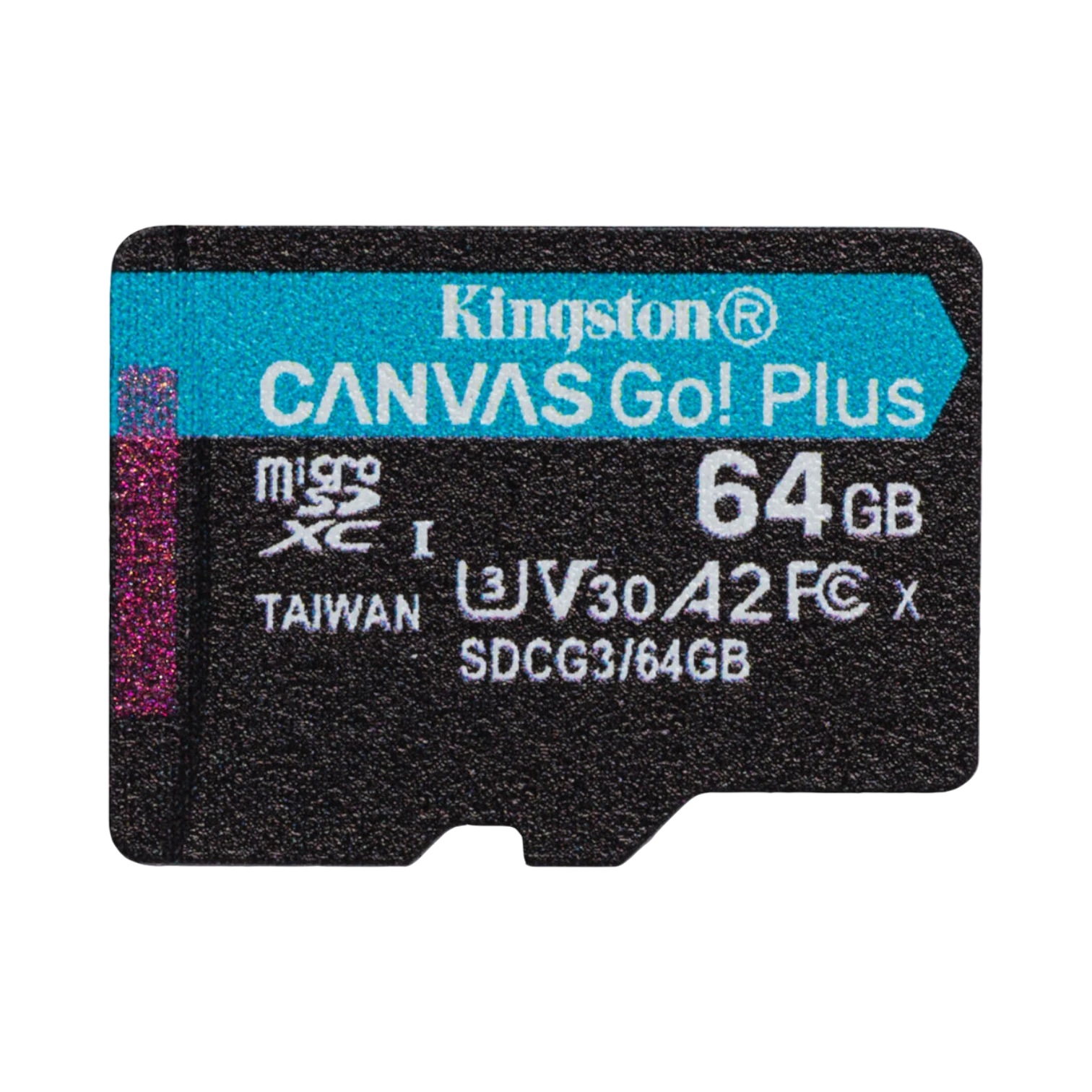 Kingston Canvas Go! Plus 64GB UHS-I microSDXC Memory Card with SD Adapter — Being Shipped