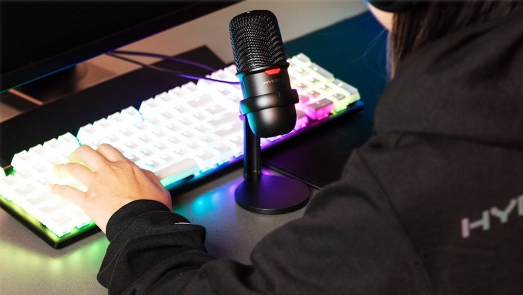 HyperX SoloCast USB Condenser Microphone (Black) — Being Shipped