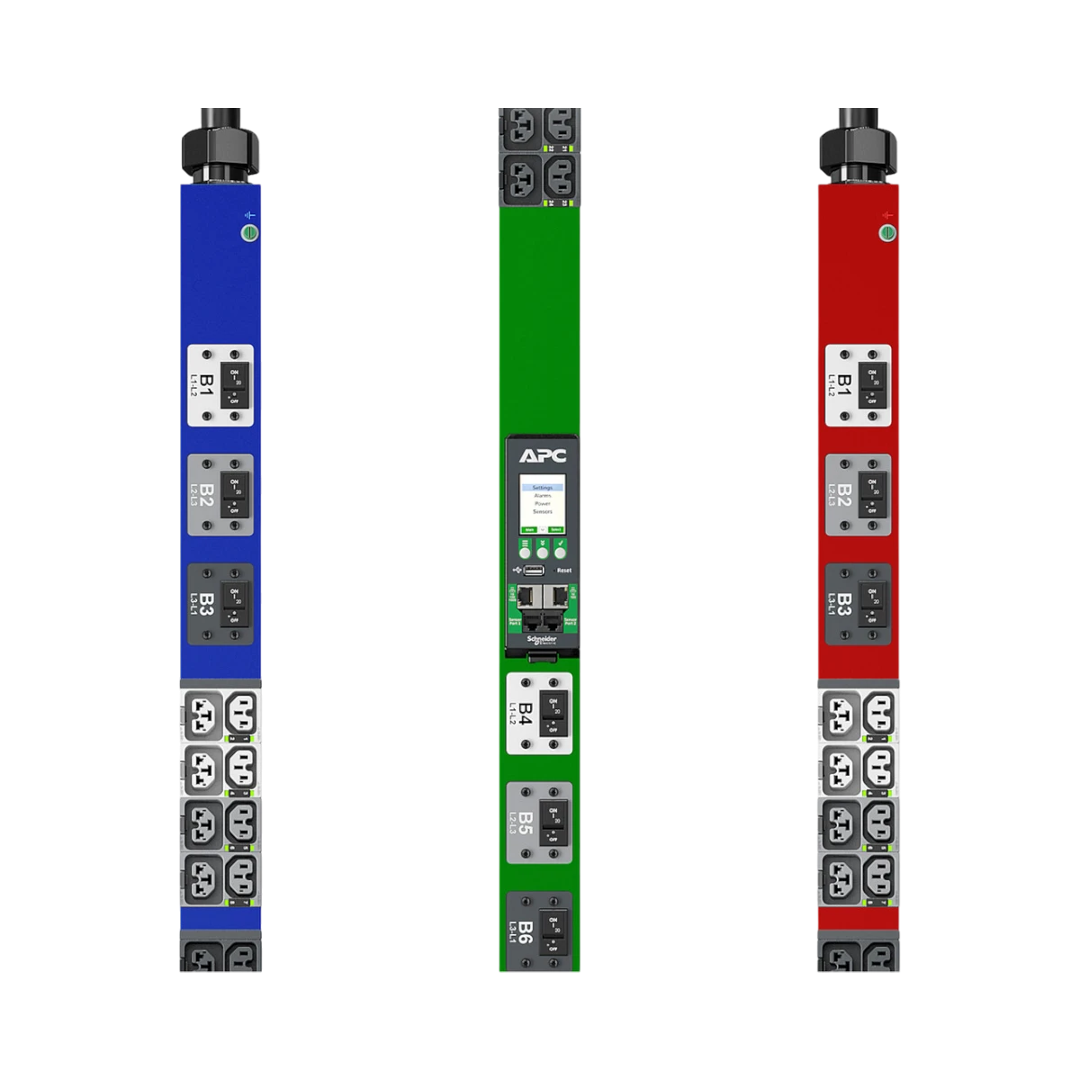 APC NetShelter Metered 3 Phase 14.4kW 42 Outlets Rack Power Distribution Unit — Being Shipped