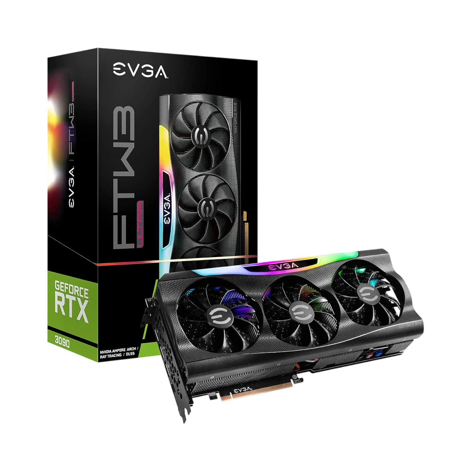 EVGA GeForce RTX 3090 FTW3 Ultra Gaming 24GB GDDR6X ARGB LED Graphics Card — Being Shipped