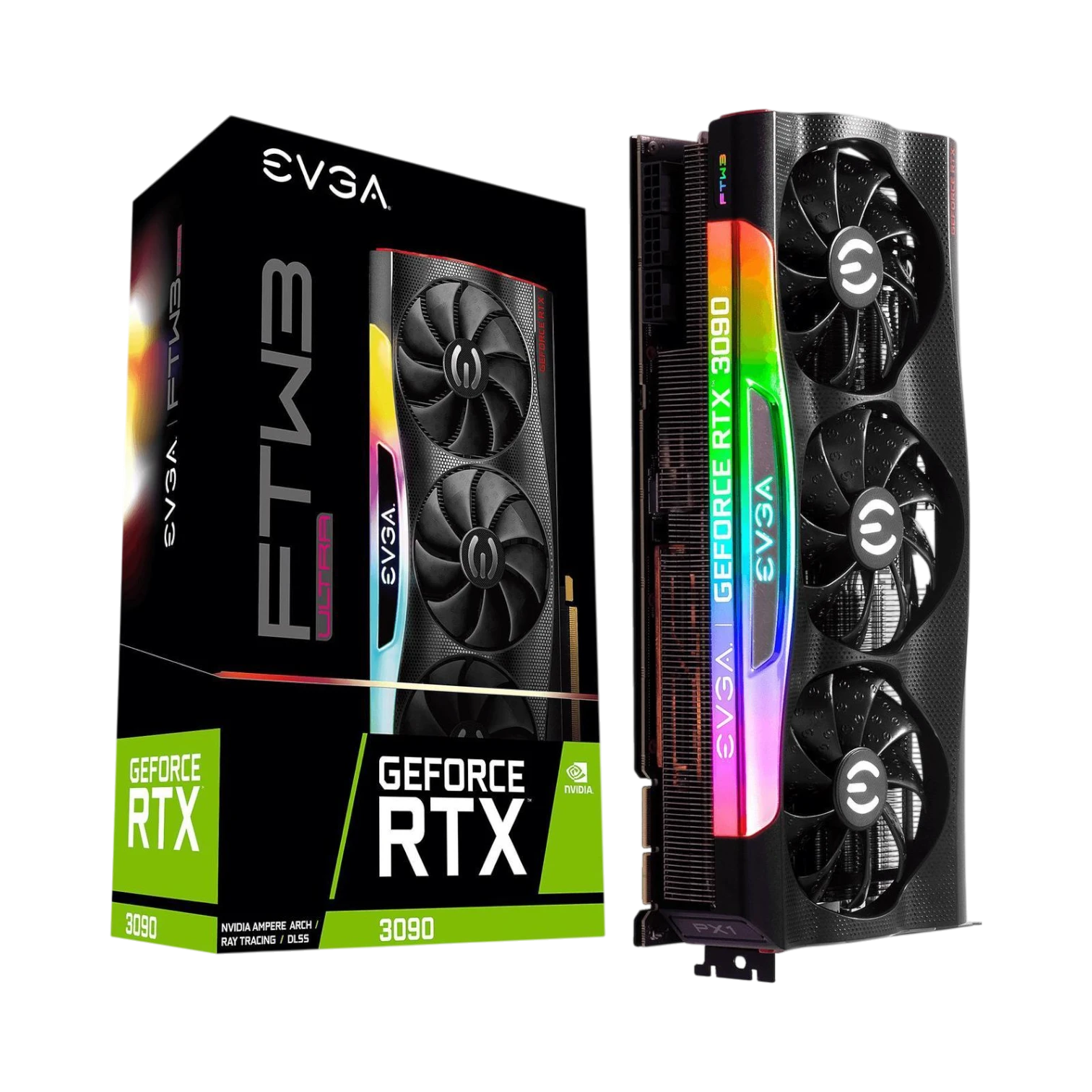 EVGA GeForce RTX 3090 FTW3 Ultra Gaming 24GB GDDR6X ARGB LED Graphics Card — Being Shipped