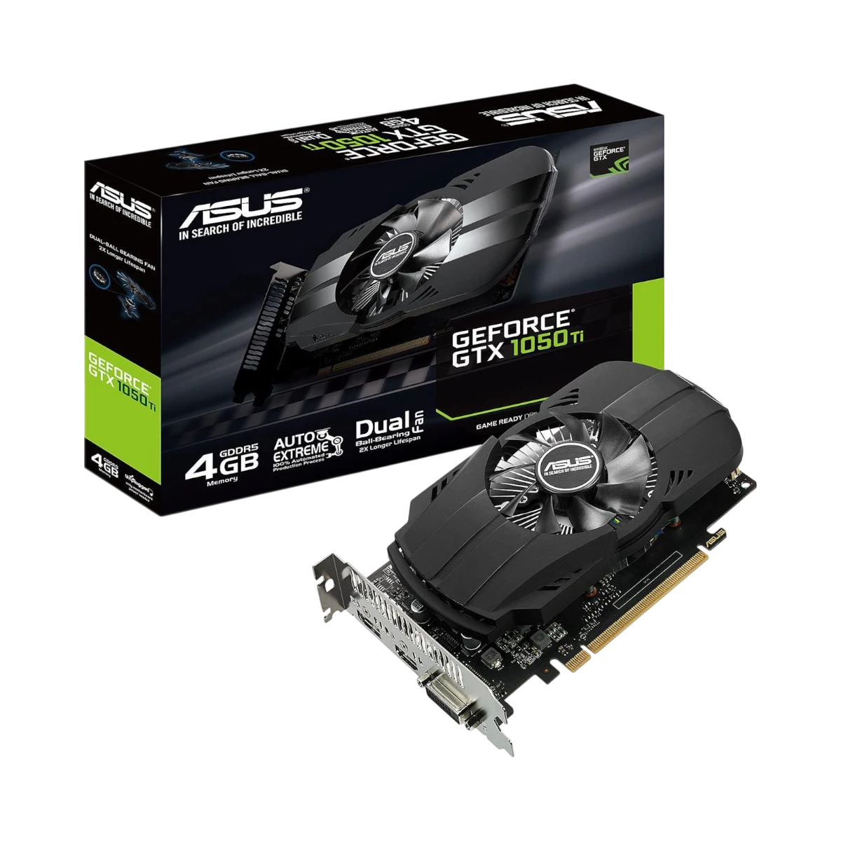 ASUS Phoenix GeForce GTX 1050 Ti Graphics Card — Being Shipped