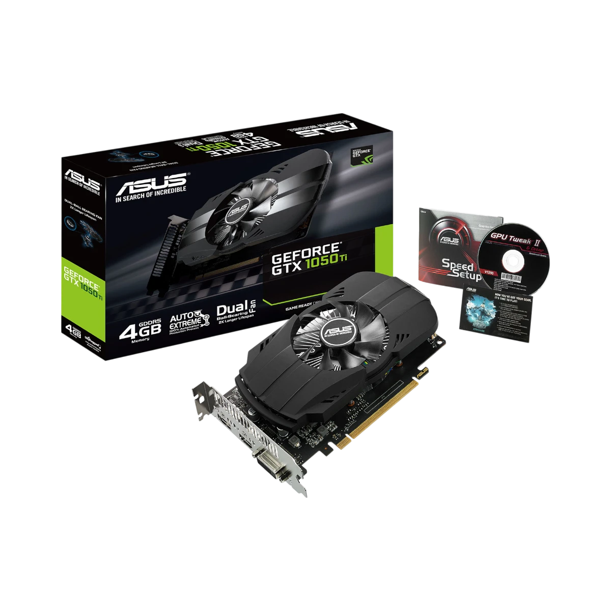 ASUS Phoenix GeForce GTX 1050 Ti Graphics Card — Being Shipped