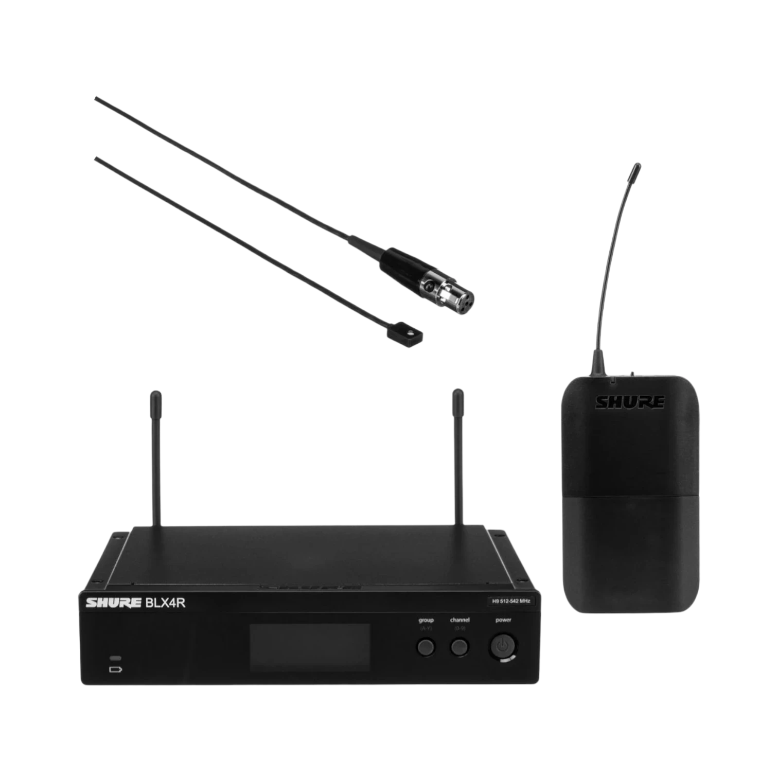 Shure BLX14R/W93 Rackmount Wireless Omni Lavalier Microphone System — Being Shipped