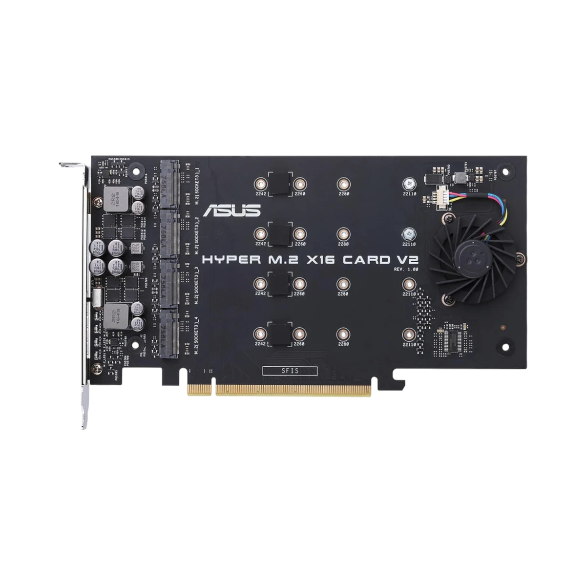 ASUS Hyper M.2 x16 Card V2 PCIe 3.0 Expansion Card — Being Shipped