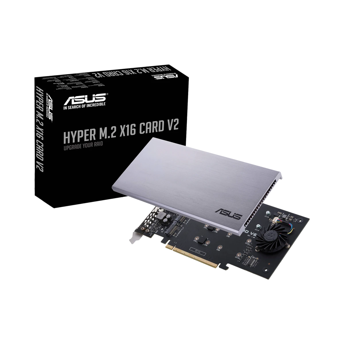 ASUS Hyper M.2 x16 Card V2 PCIe 3.0 Expansion Card — Being Shipped