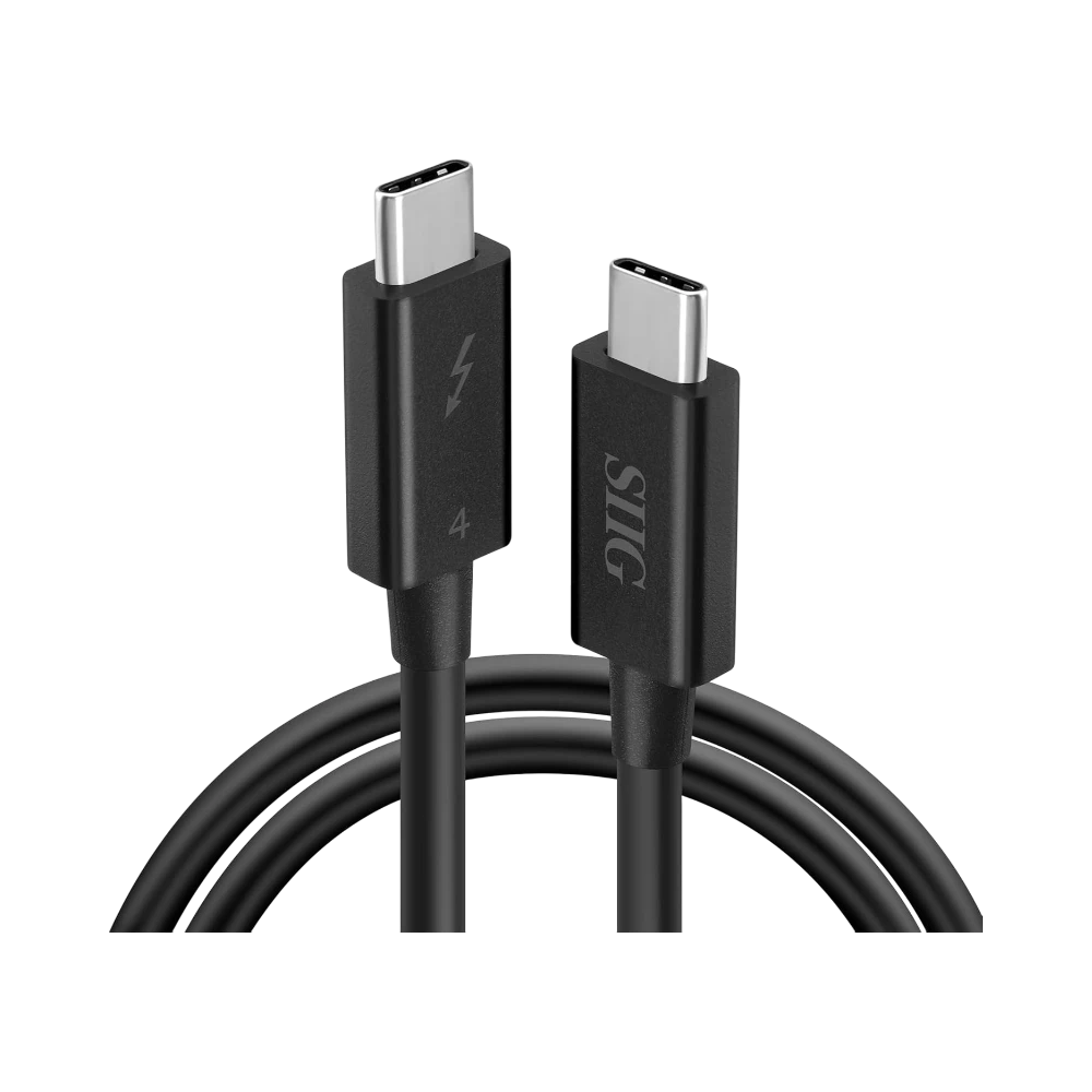 SIIG 2.3ft 8K Display 40Gbps Thunderbolt 4 USB-C Cable — Being Shipped