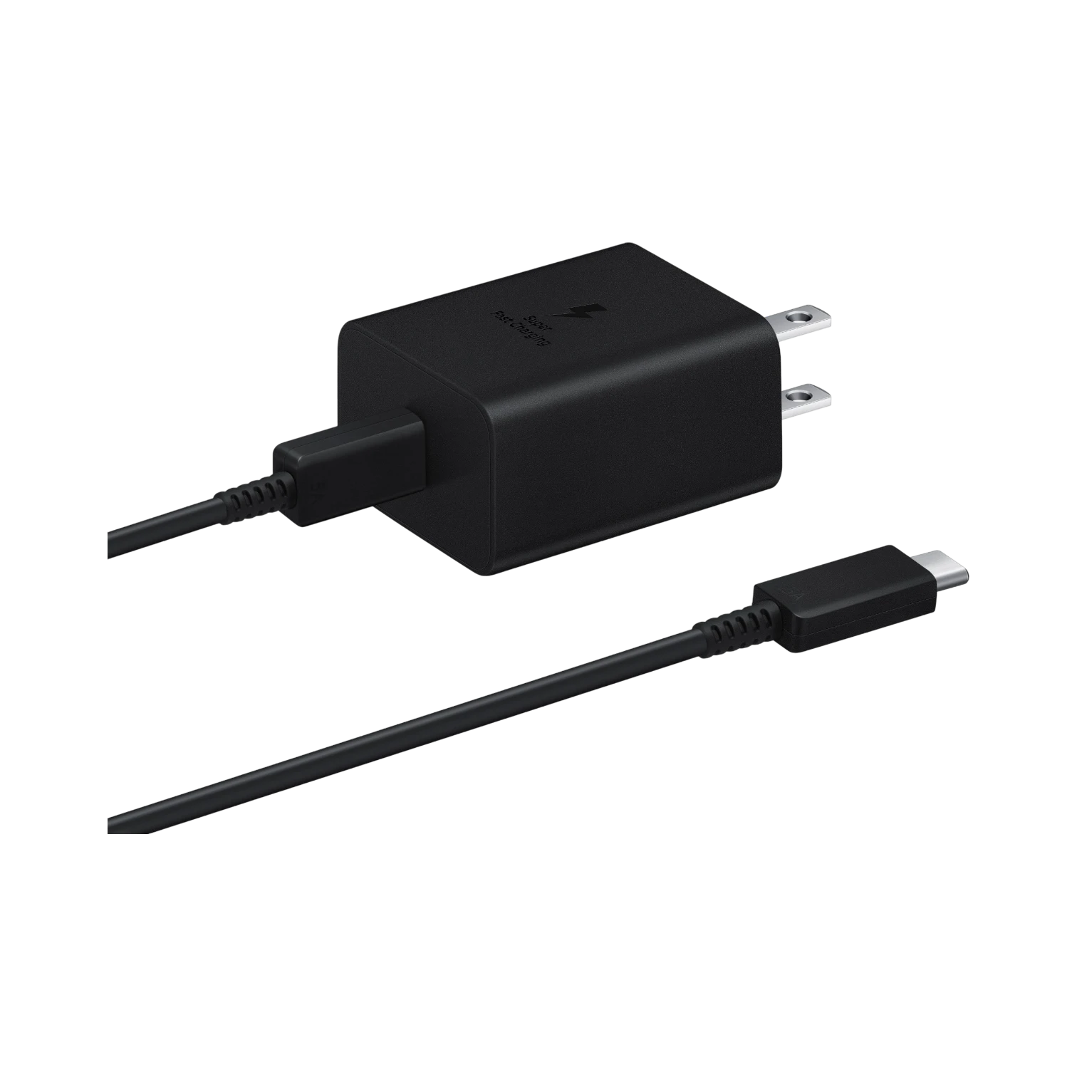 Samsung 45W USB-C Wall Charger with 6ft Cable, Black — Being Shipped