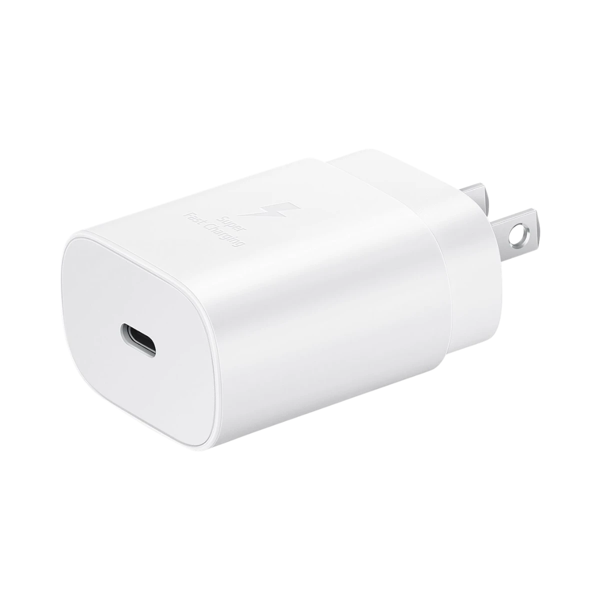 Samsung 25W Super Fast Charging USB-C Wall Charger (White) — Being Shipped