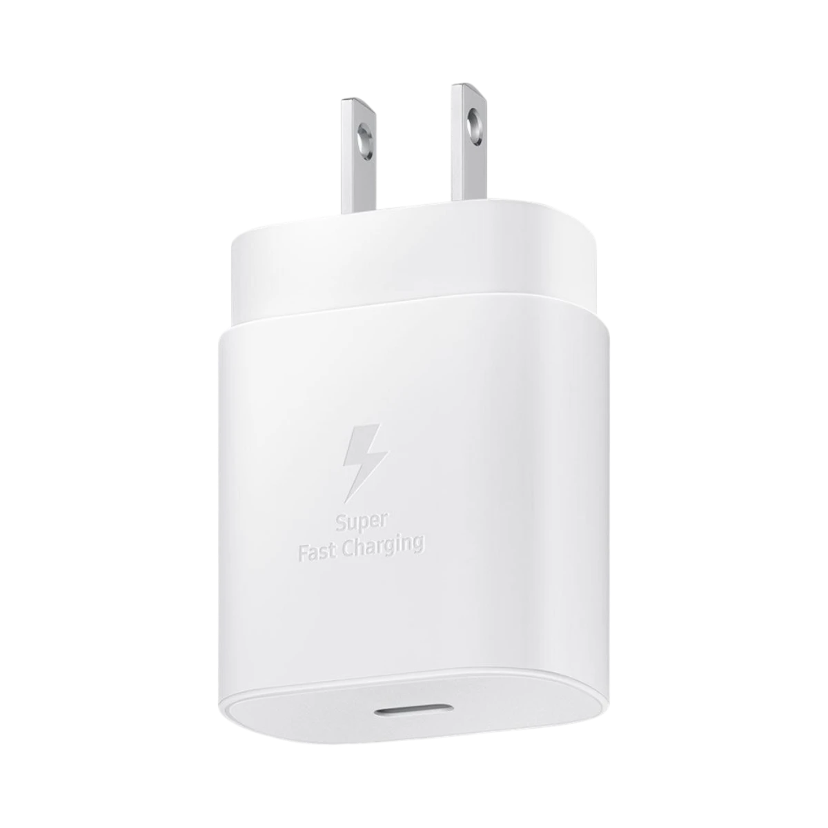 Samsung 25W Super Fast Charging USB-C Wall Charger (White) — Being Shipped