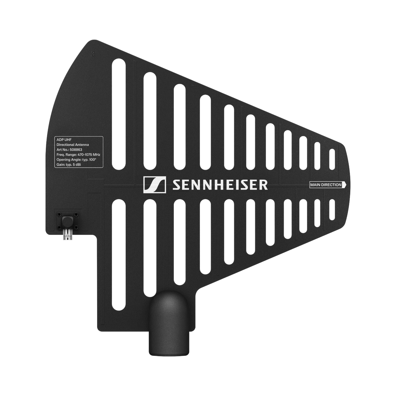 Sennheiser ADP UHF Passive Directional Antenna for EW-D Wireless Systems (470 to 1075 MHz) — Being Shipped