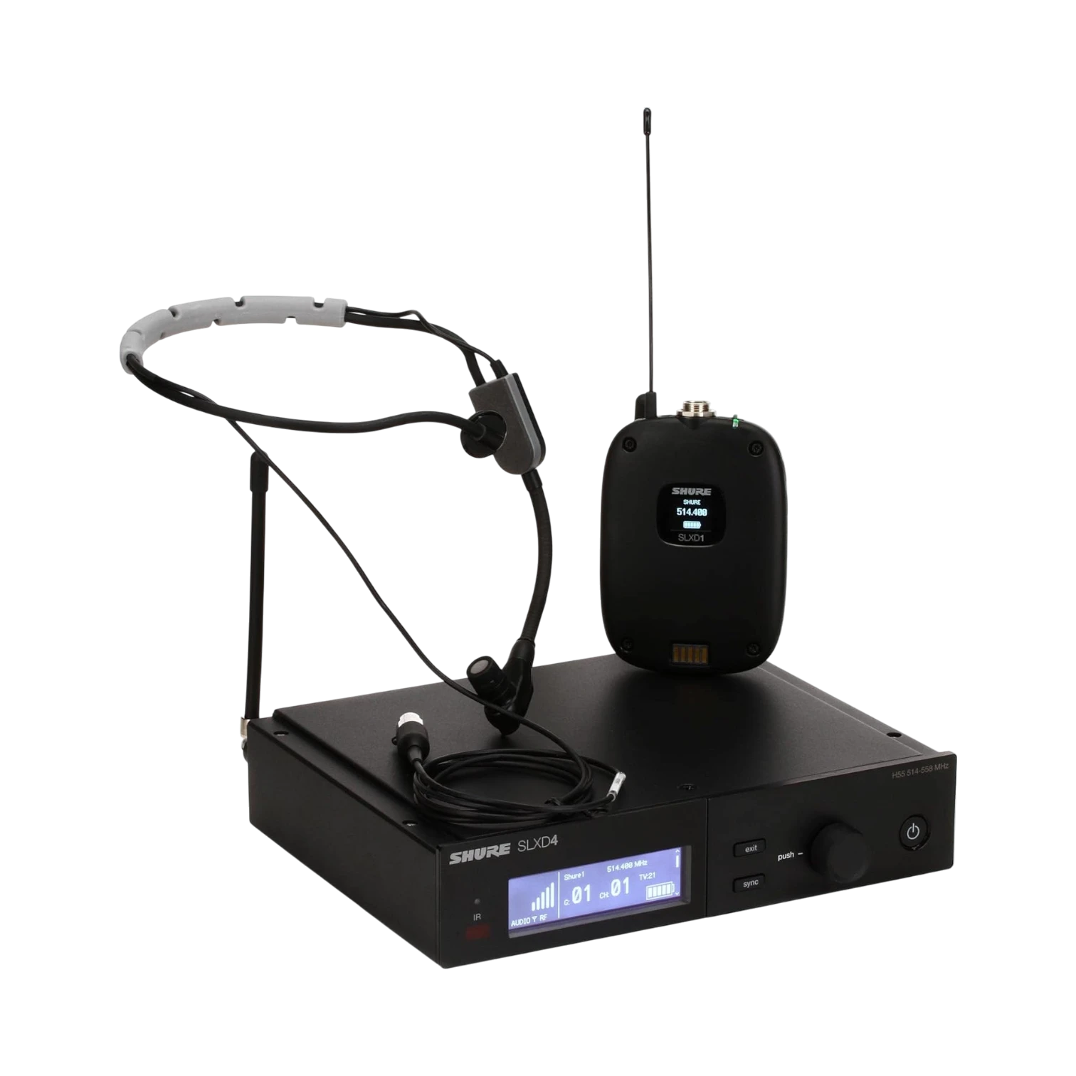 Shure SLXD14/SM35 Digital Wireless Cardioid Performance Headset Microphone System — Being Shipped