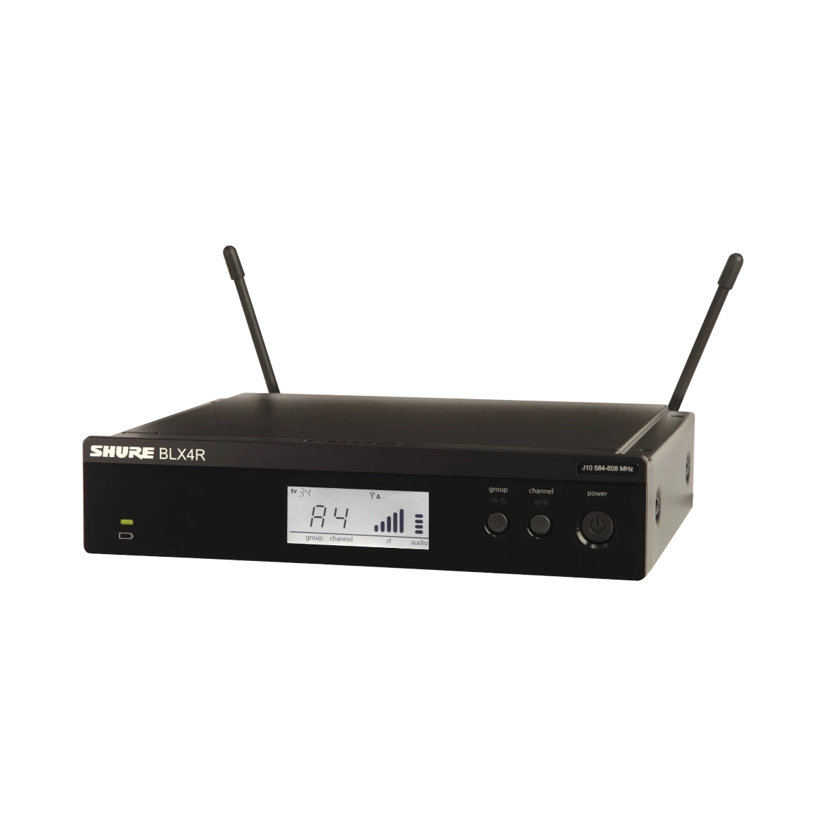 Shure BLX4R Rackmount Wireless Receiver (H11: 572 to 596 MHz) — Being Shipped