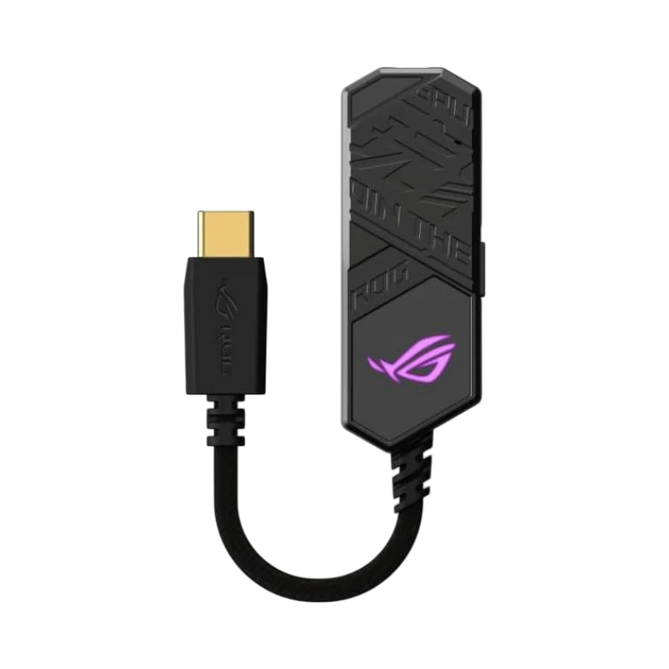 ASUS ROG Clavis USB-C to 3.5mm Gaming DAC with AI Noise Canceling — Being Shipped