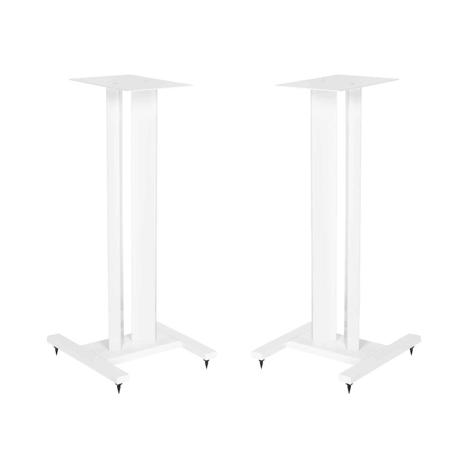 ELAC LS20 23" Pair Speaker Stands (Gloss White) — Being Shipped