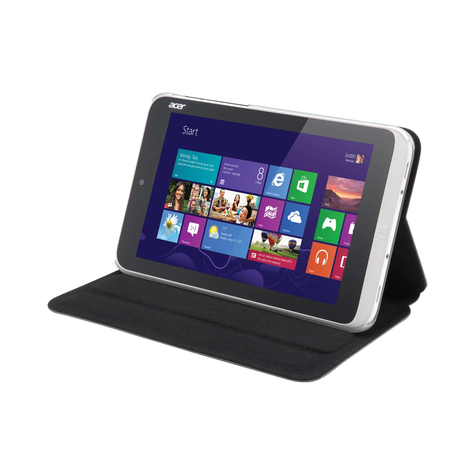 Acer Protective Cover for W3-810 Tablet (Dark Gray) — Being Shipped