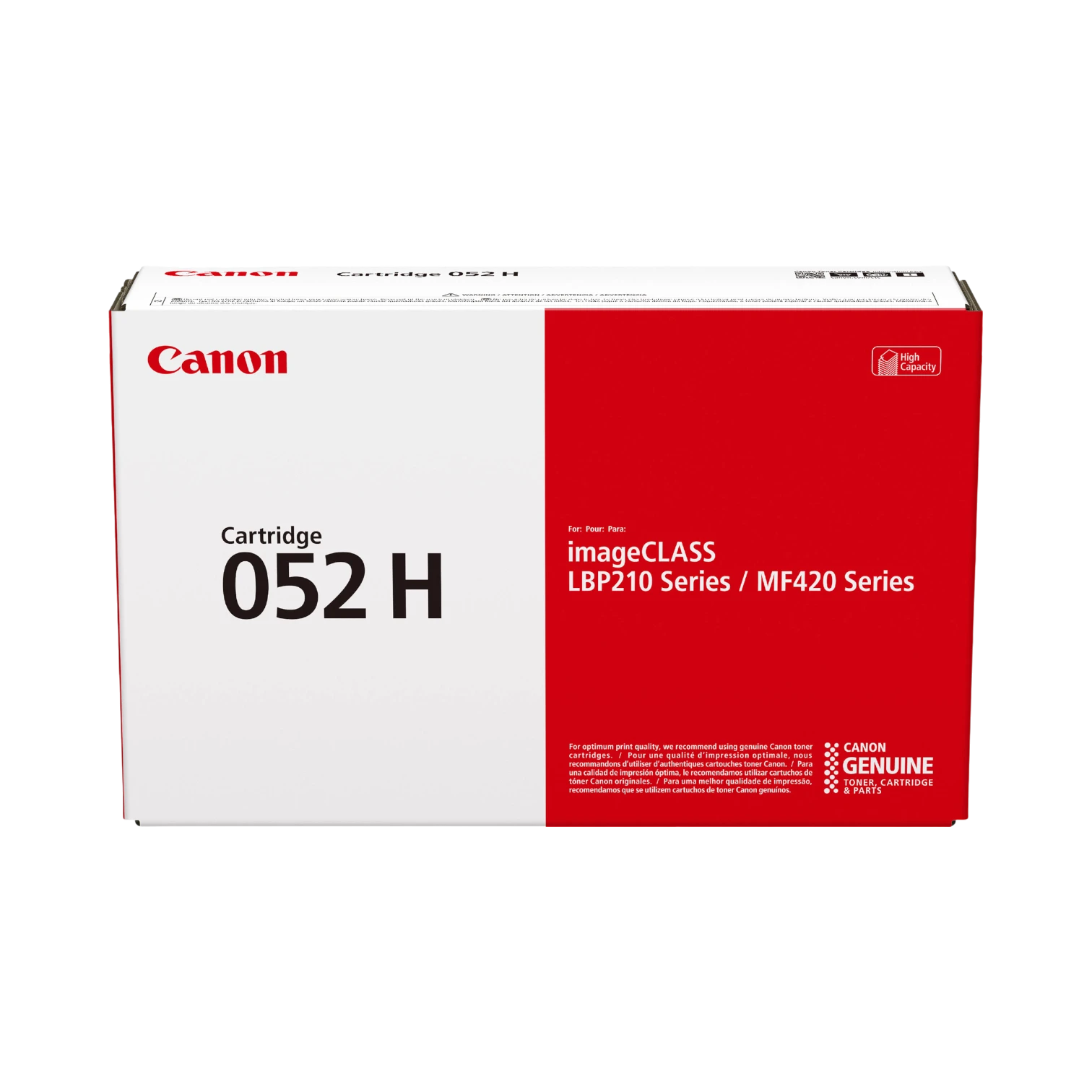 Canon imageCLASS 052 High Capacity Toner Cartridge (Black) — Being Shipped