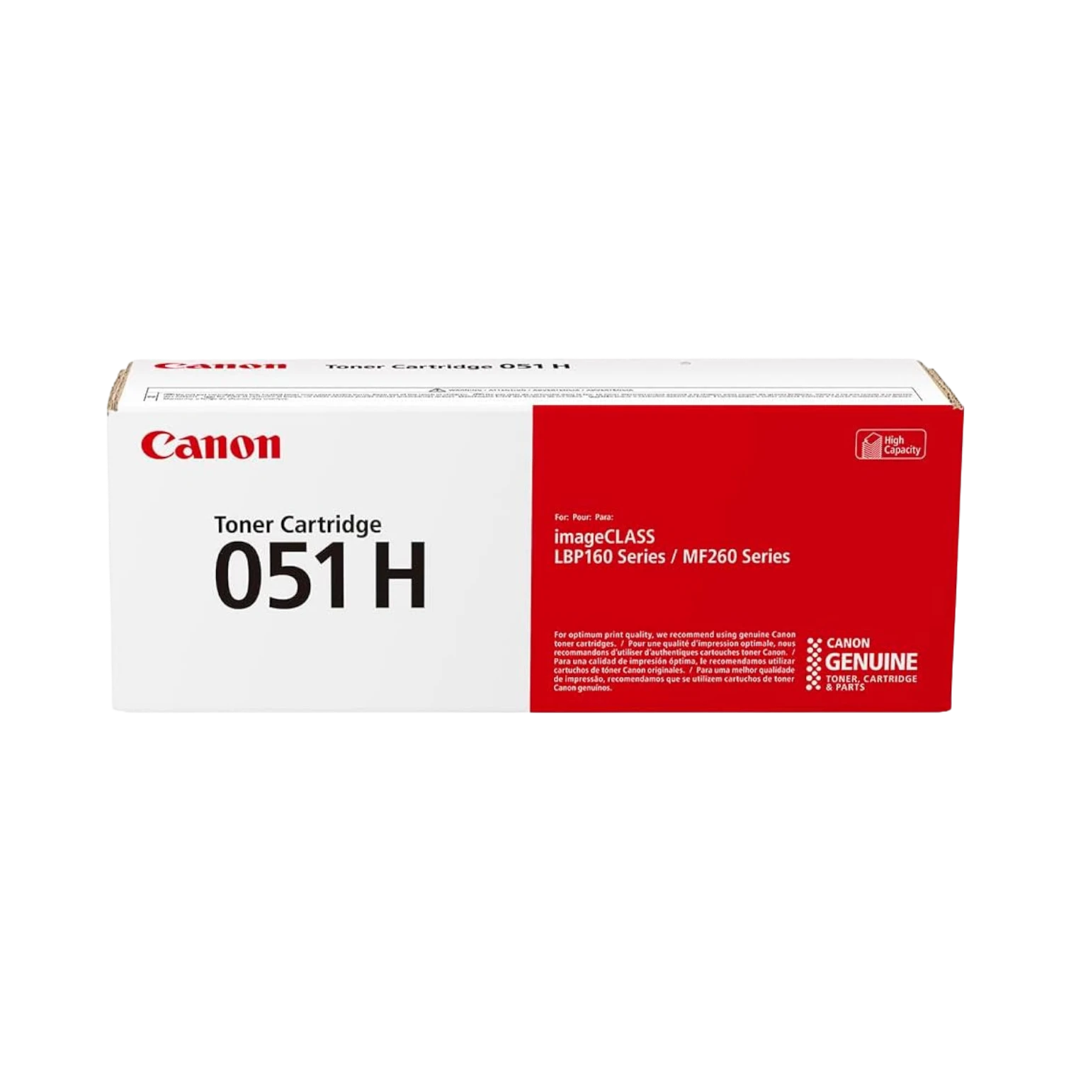 Canon imageCLASS 051 High Capacity Toner Cartridge (Black) — Being Shipped