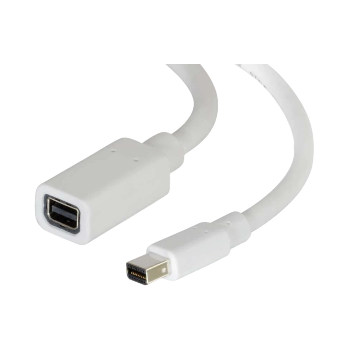 C2G 10ft (3m) Mini DisplayPort Extension Cable M/F, White — Being Shipped