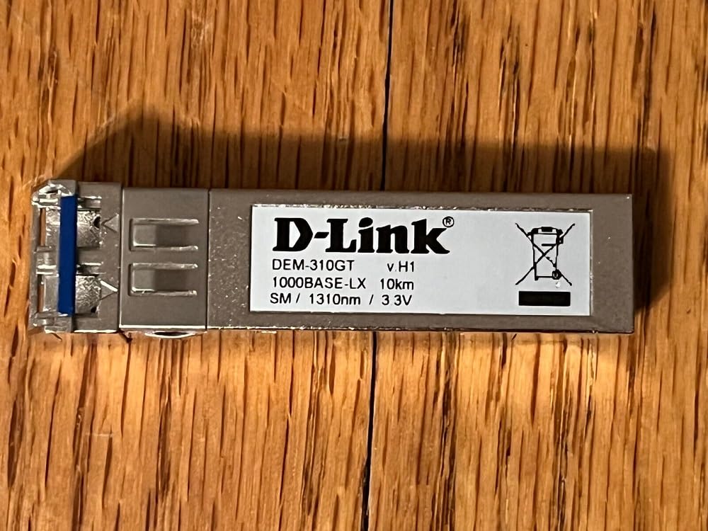 D-Link Gigabit Ethernet 1000BASE-LX SFP Optical Transceiver — Being Shipped