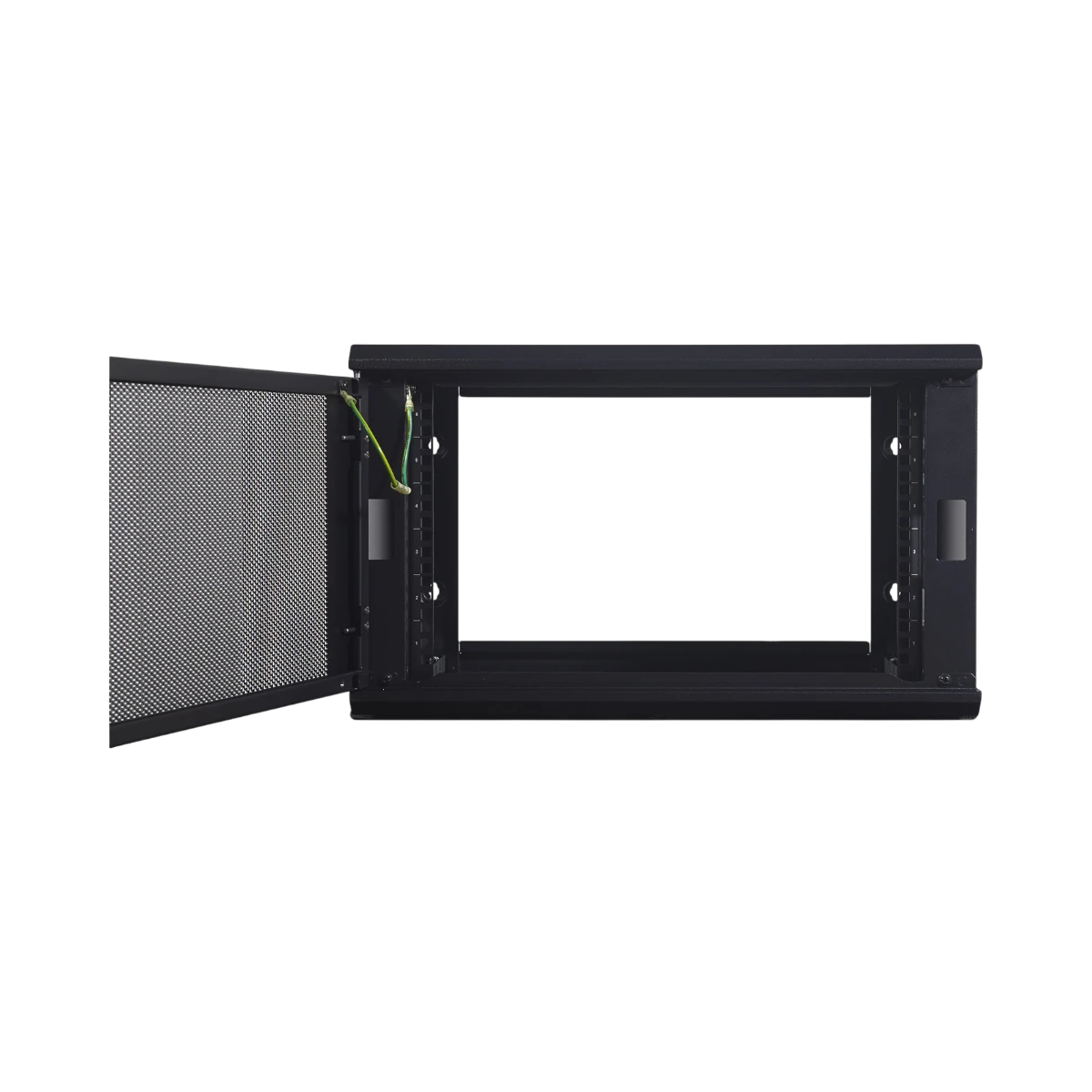 APC NetShelter 6U Wallmount Rack Enclosure Cabinet, Single Hinged, Switch Depth, Unassembled — Being Shipped