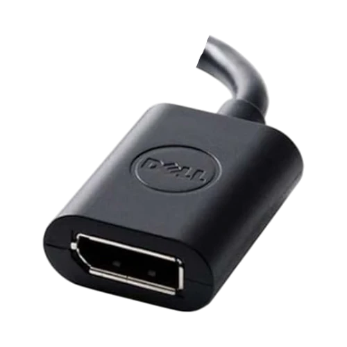 Dell Mini DisplayPort to DisplayPort M F Adapter (8", Black) — Being Shipped