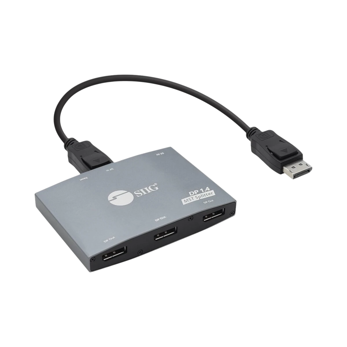 SIIG 1x3 DisplayPort 1.4 to DisplayPort MST Splitter — Being Shipped