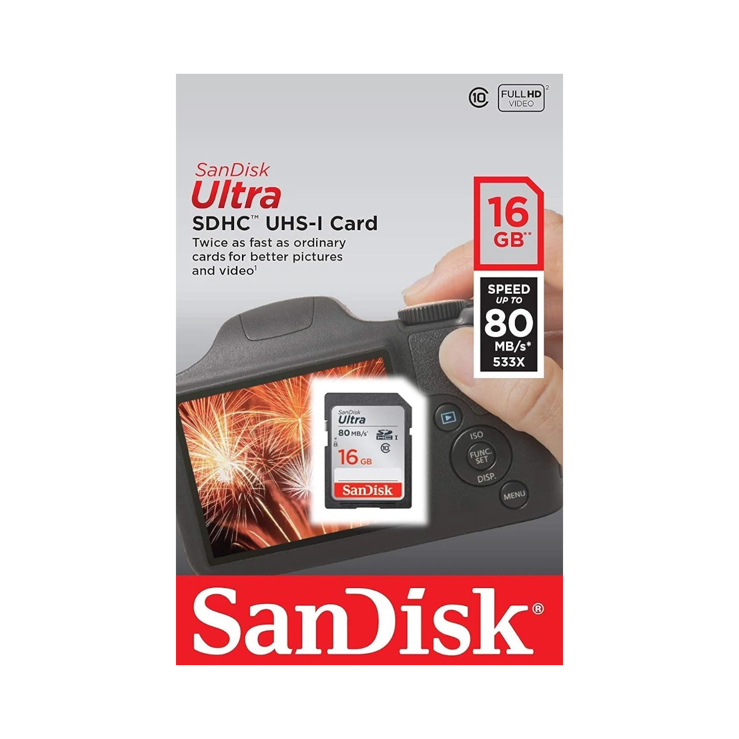 SanDisk Ultra 16GB Class 10 SDHC Memory Card — Being Shipped