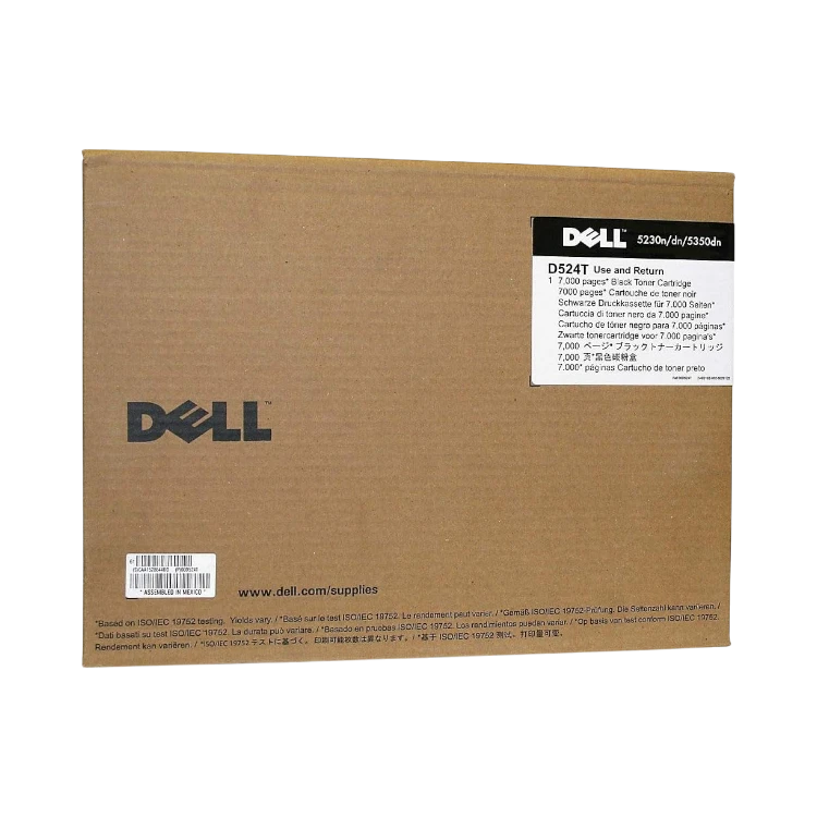 Dell Black Toner Cartridge 7000 Pages for 5230n/5230dn/5350dn Printers — Being Shipped