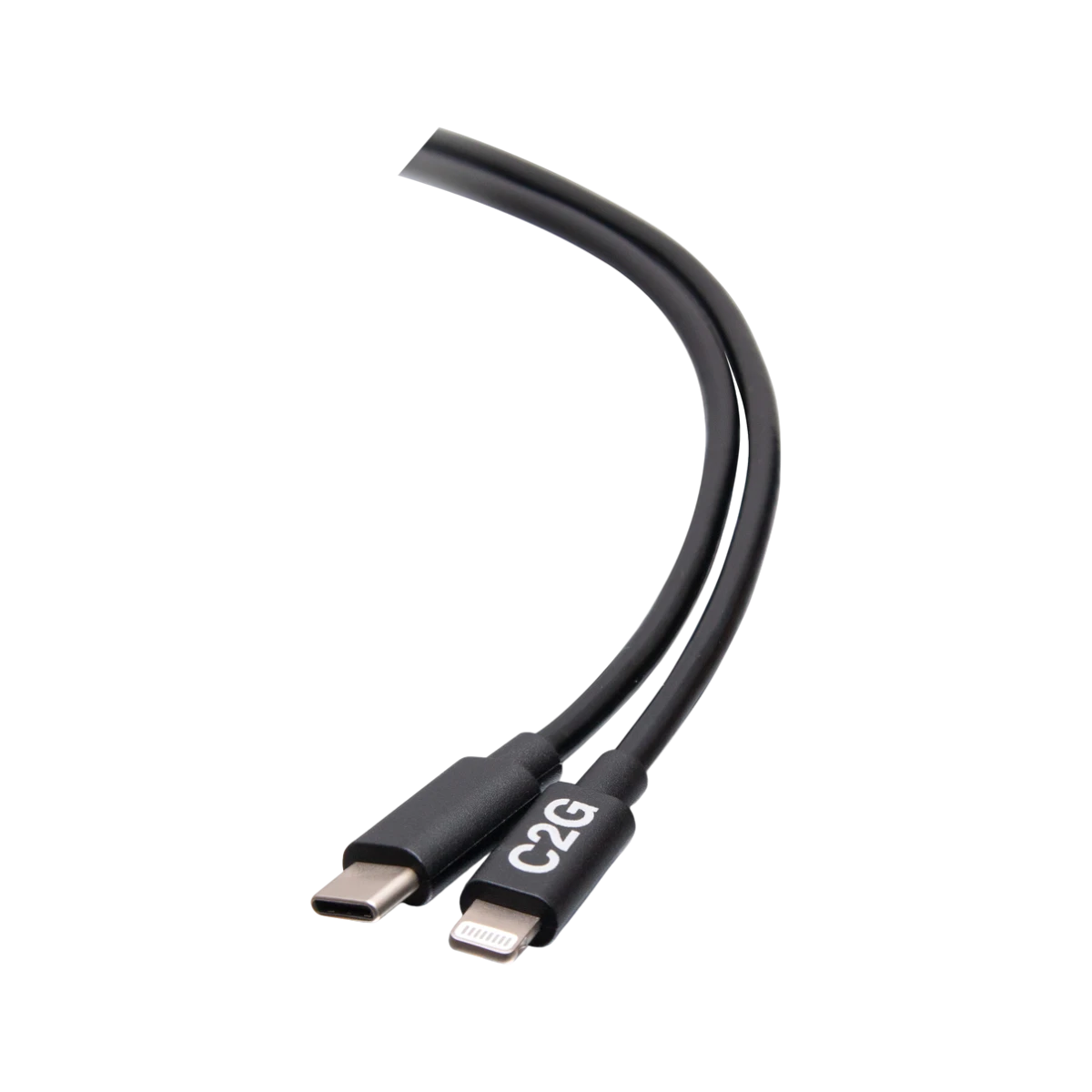 C2G 6ft USB-C to Lightning Sync & Charging Cable (Black) — Being Shipped