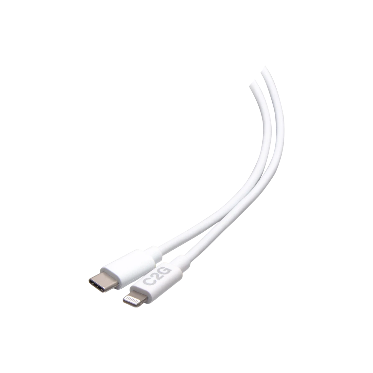 C2G 3ft USB-C to Lightning Sync & Charging Cable (White) — Being Shipped