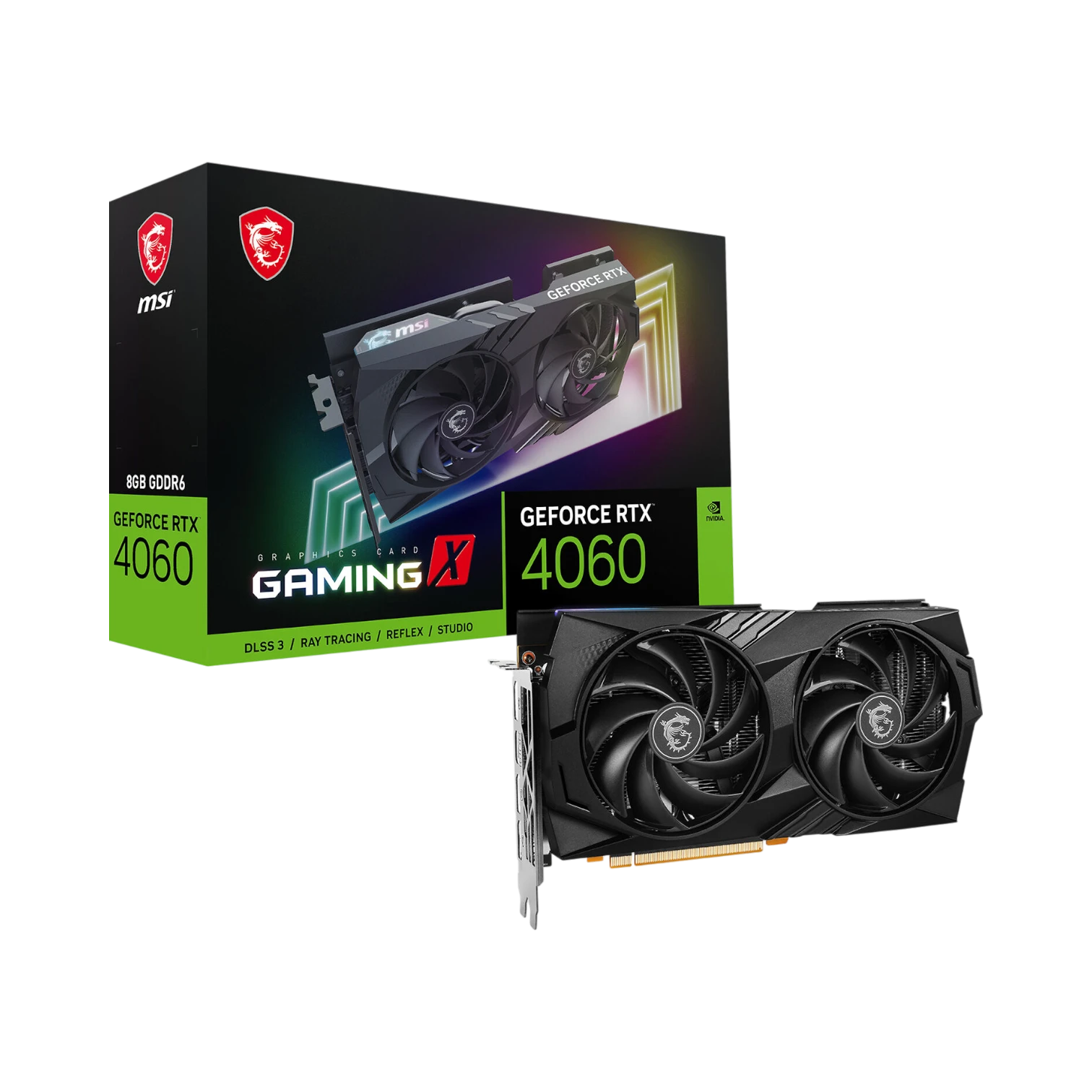 MSI GeForce RTX 4060 GAMING 8G X Graphics Card — Being Shipped