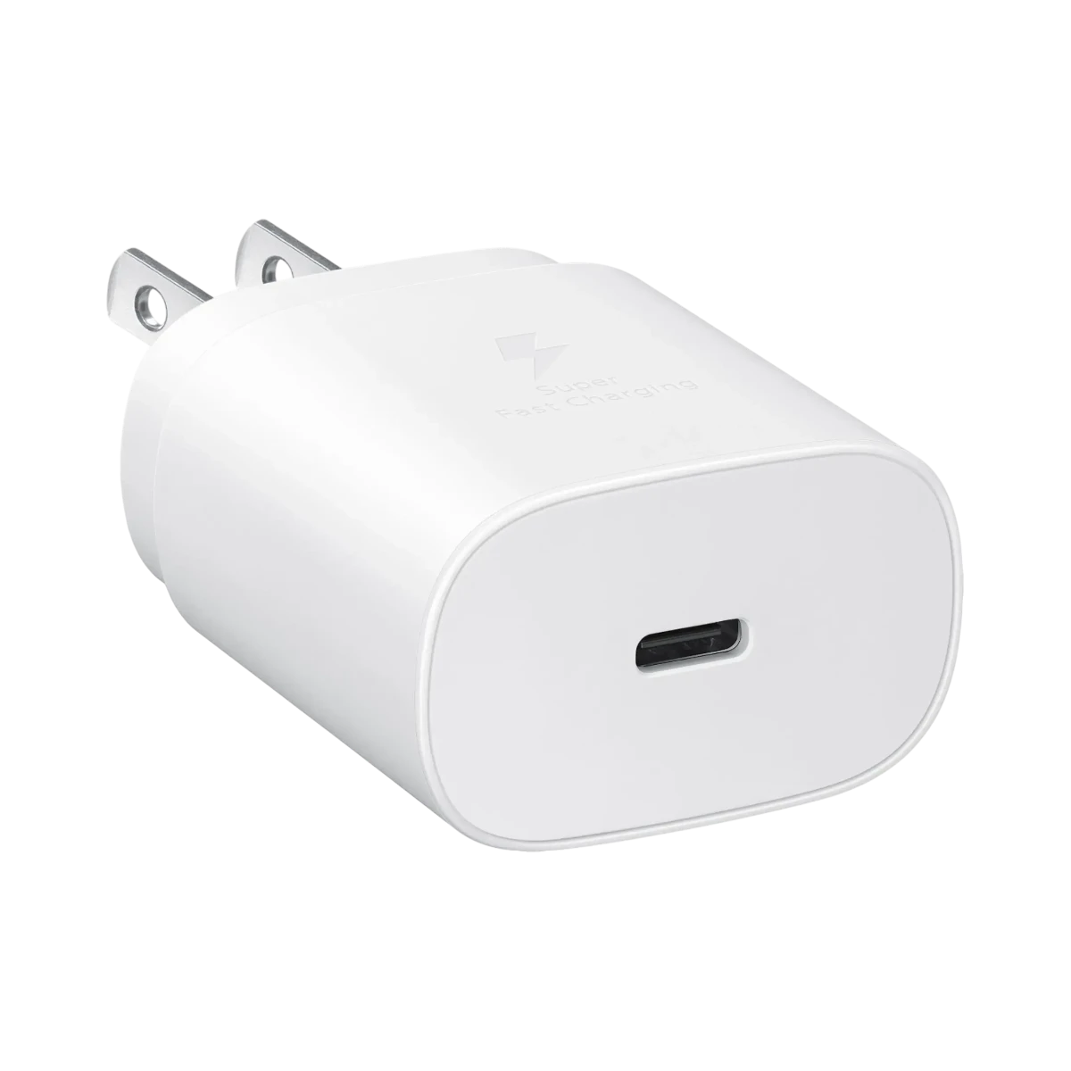 Samsung 25W Super Fast Charging USB-C Wall Charger (White) — Being Shipped