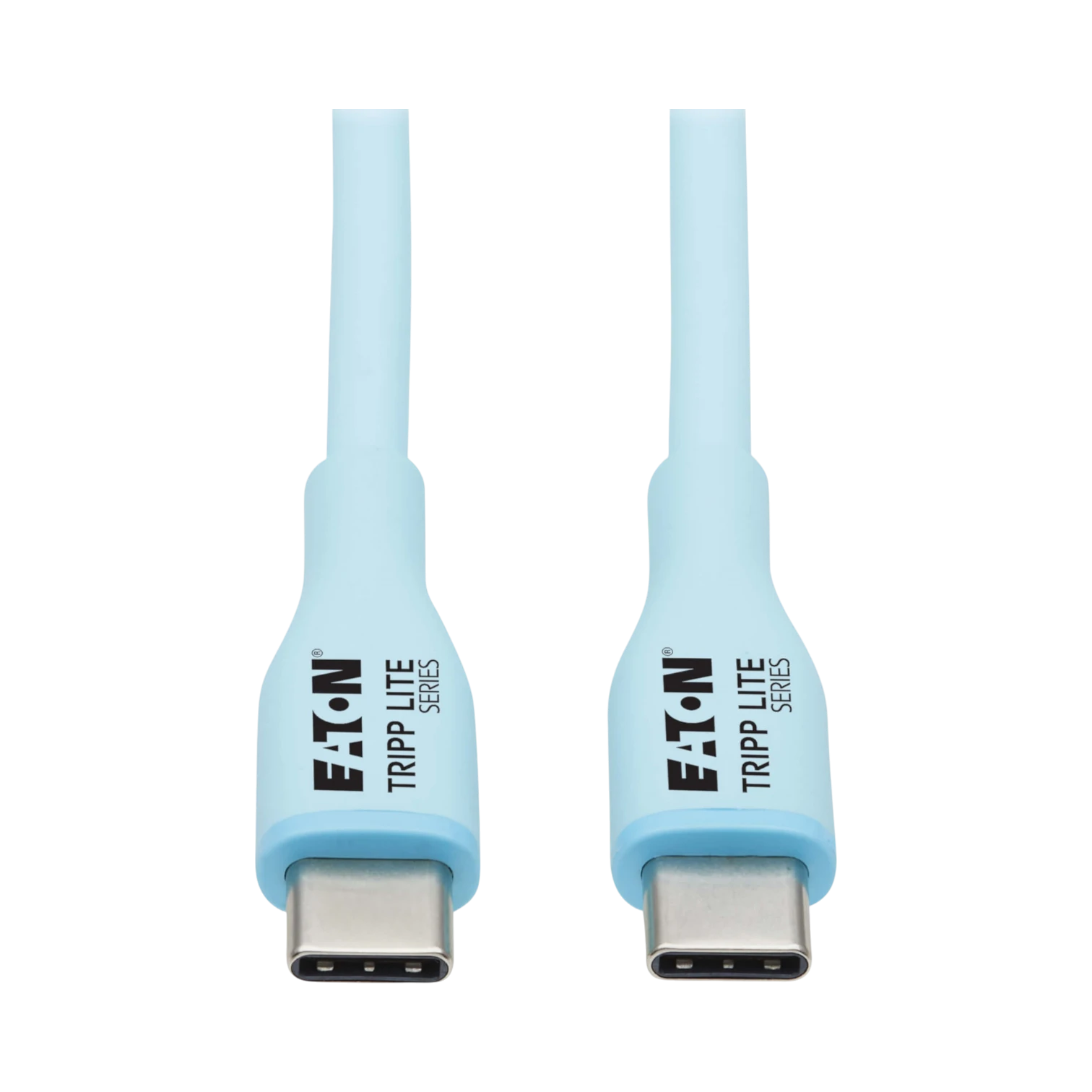 Tripp Lite Safe-IT USB-C Antibacterial 6 ft Cable Light Blue — Being Shipped