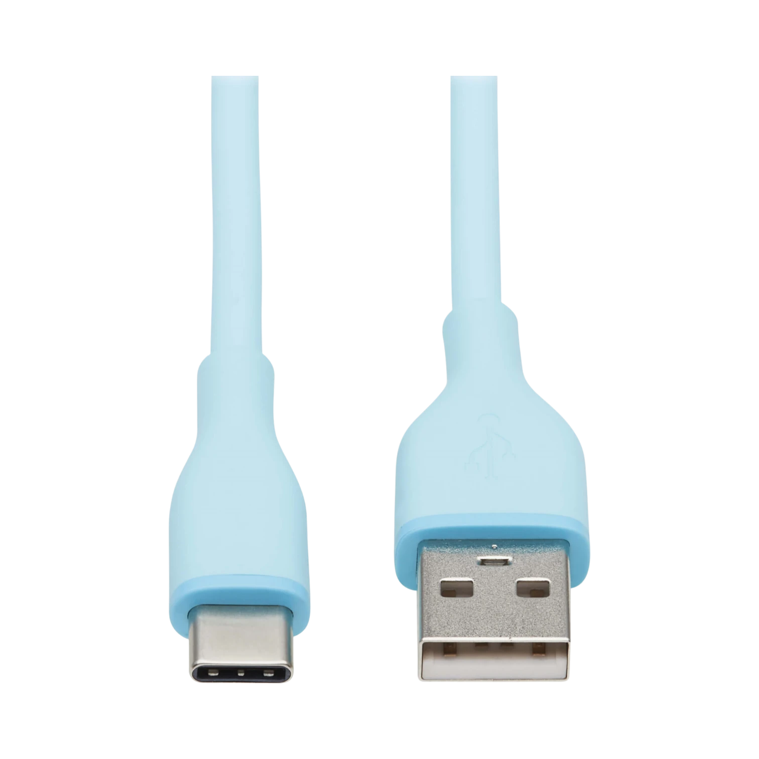 Tripp Lite Safe-IT 3ft USB-A to USB-C Antibacterial Cable (Light Blue) — Being Shipped