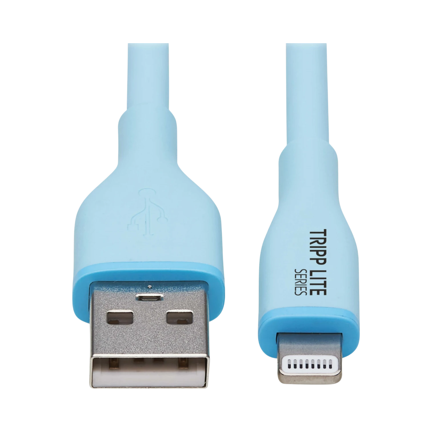 Tripp Lite Safe-IT 6ft USB-A to Lightning Antibacterial Cable (Blue) — Being Shipped