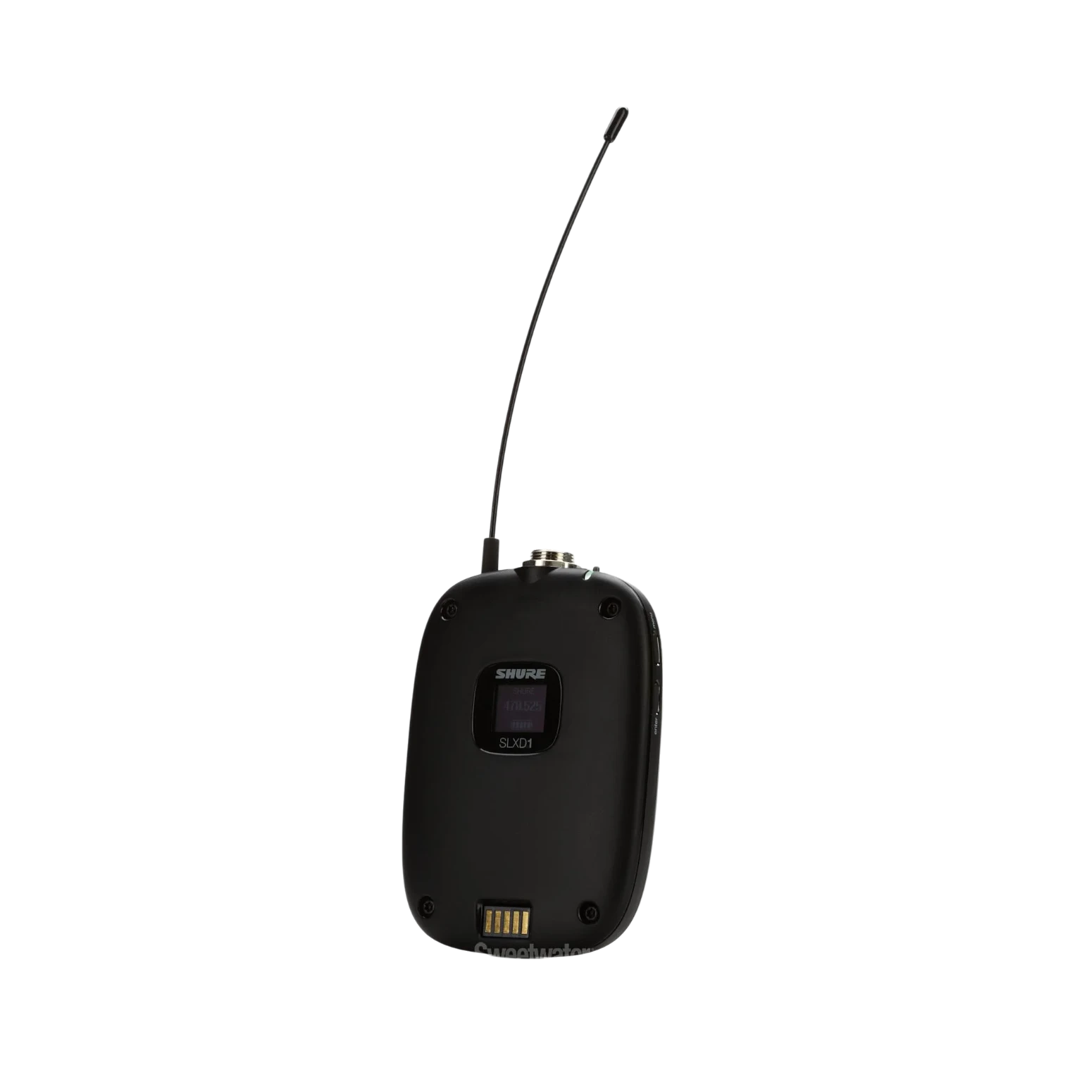 Shure SLXD1 Digital Wireless Bodypack Transmitter (J52: 558 to 602 + 614 to 616 MHz) — Being Shipped