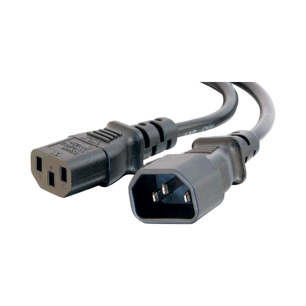 C2G 3ft 16 AWG C14 to C13 Computer Power Extension Cord — Being Shipped