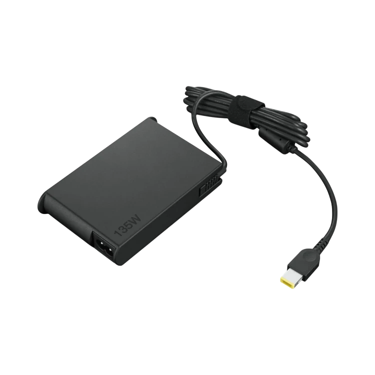 Lenovo Slim 135W AC Adapter (Slim-tip), American Standard Plug — Being Shipped