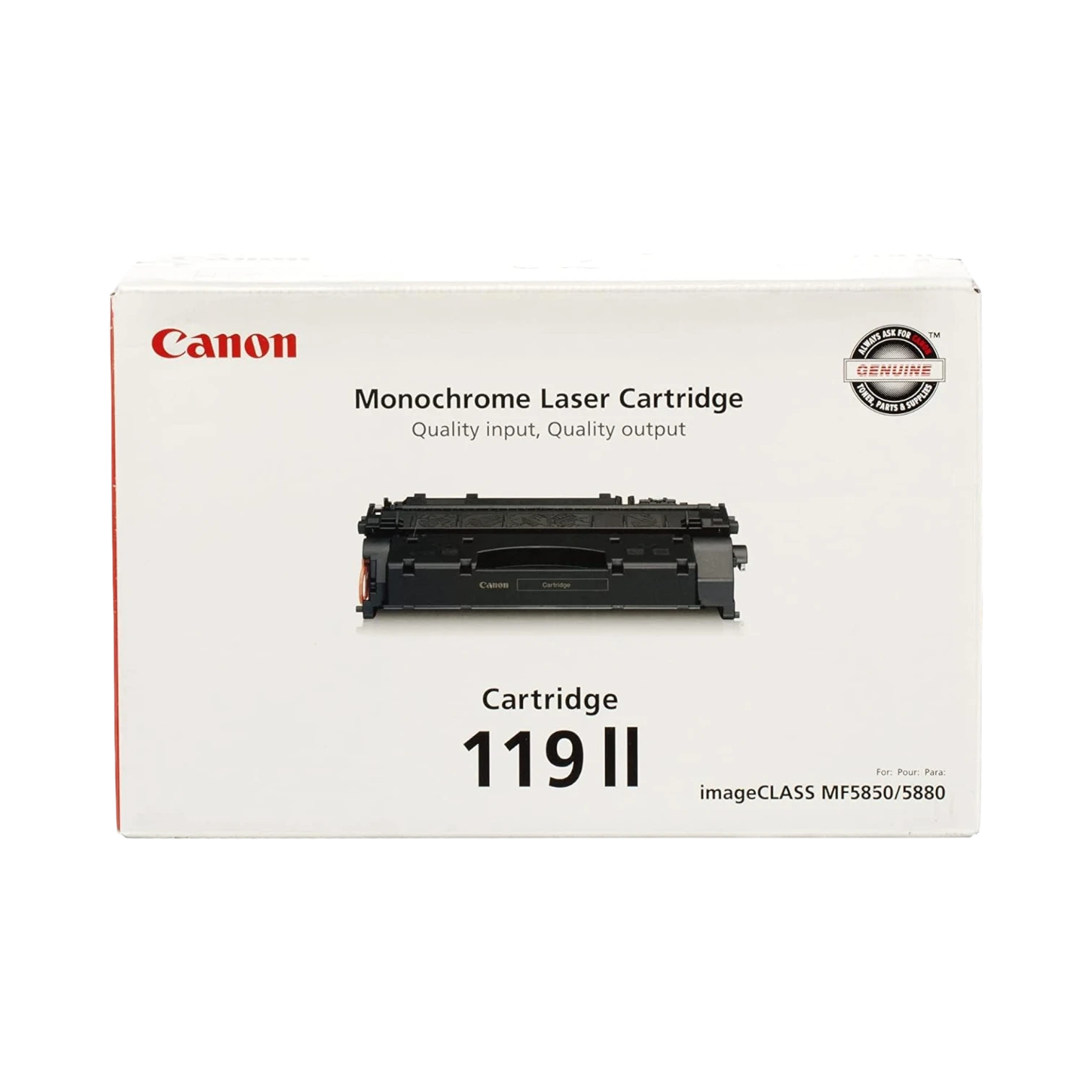 Canon 119 Hi-Capacity Black Toner Cartridge II — Being Shipped