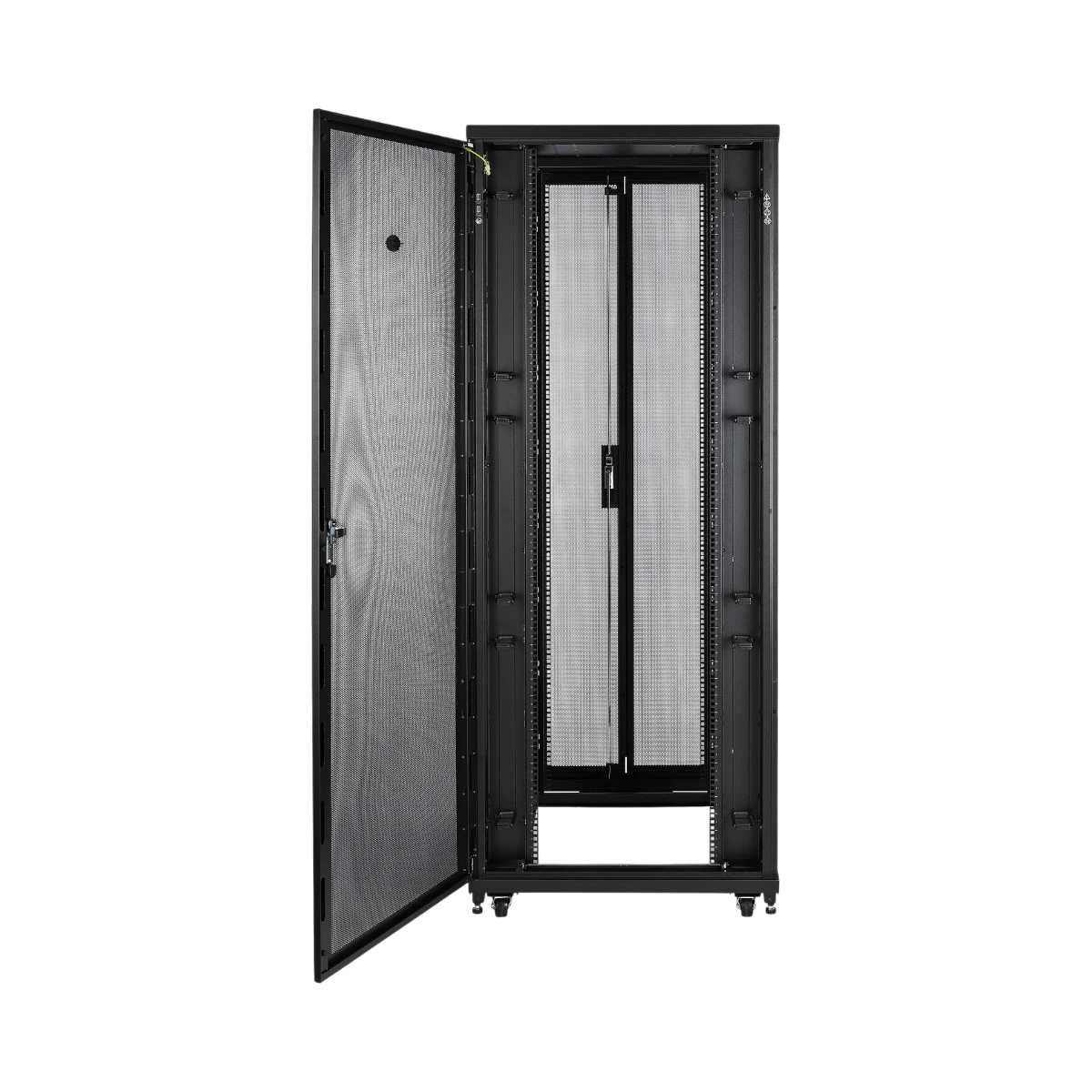 APC NetShelter SV 42U 800mm Wide x 1200mm Deep Enclosure with Sides Black — Being Shipped