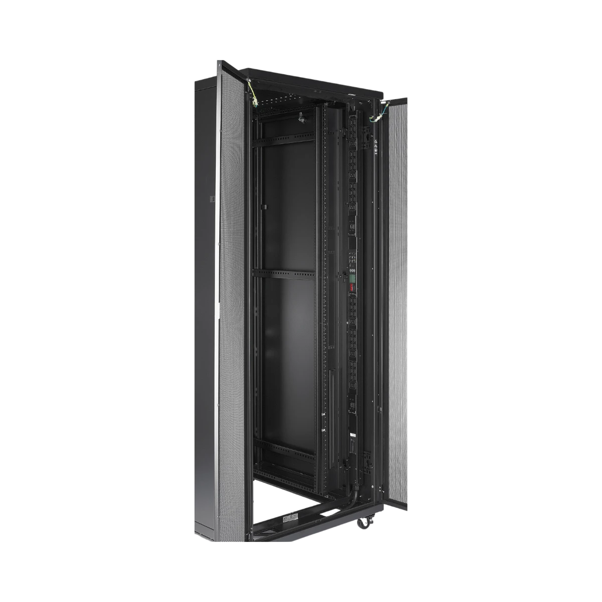 APC NetShelter SV 42U 800mm Wide x 1200mm Deep Enclosure with Sides Black — Being Shipped