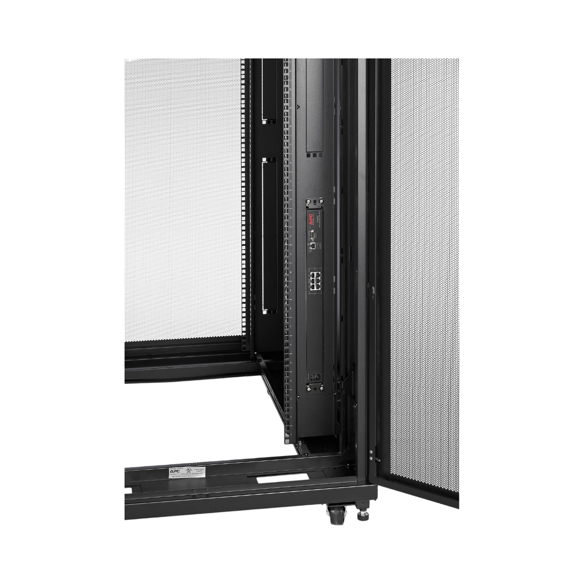 APC NetShelter SV 42U 800mm Wide x 1200mm Deep Enclosure with Sides Black — Being Shipped