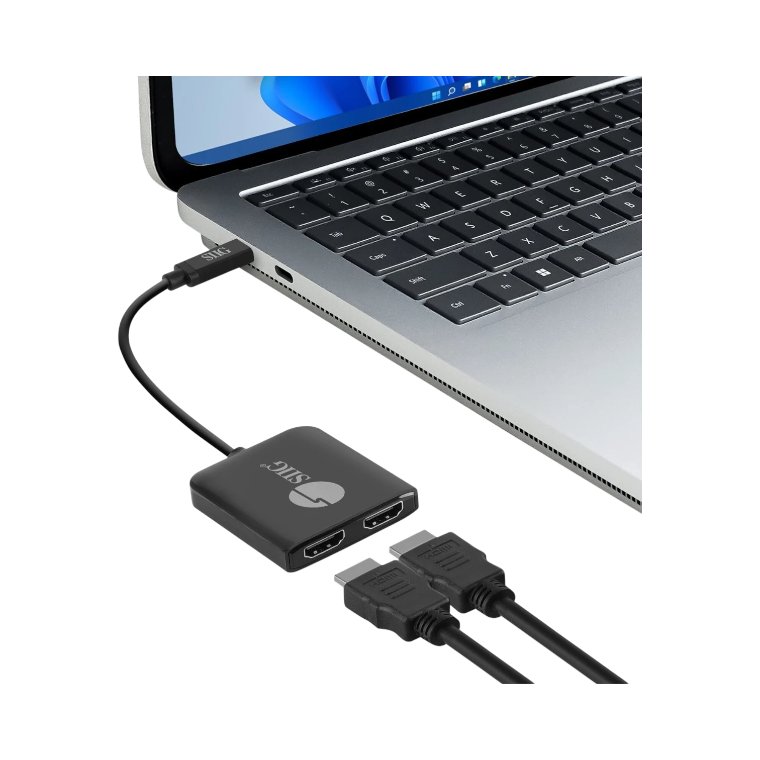 SIIG 1x2 USB-C to HDMI 4K60 MST Hub Splitter — Being Shipped